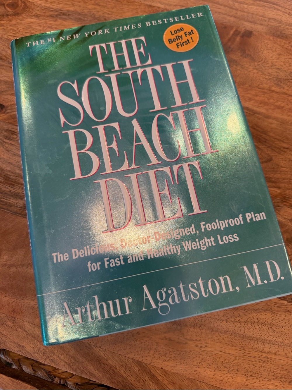 The South Beach Diet Hardcover Book - Teal